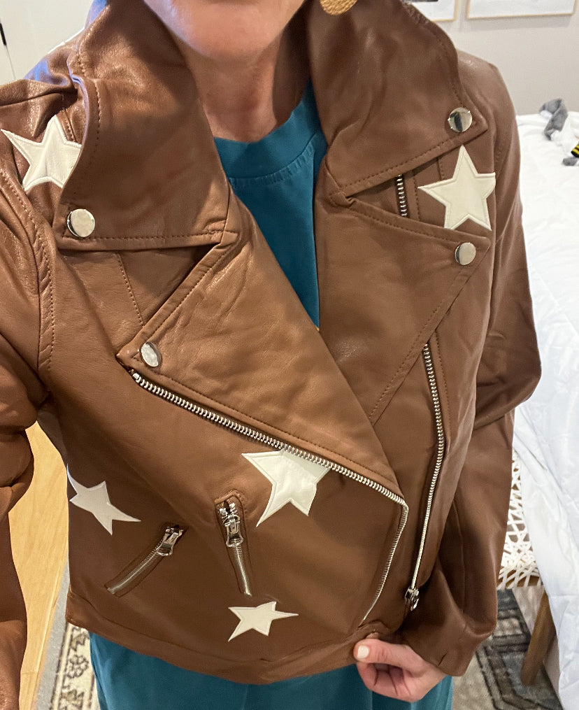 Leather Star Jacket